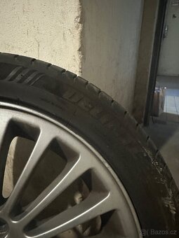 R17 225/45 alu sada s letní pneu bmw - 6