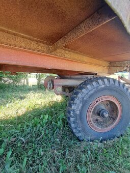 Vlek 5t Pzs.hydraulicky sklápěč, kola 10,5x16 - 6