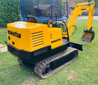 Japonský minibagr 1.2tuny Komatsu, diesel - 6