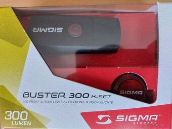 SIGMA světlo set:  BUSTER 300 + NUGGET II. FLASH - 6