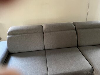 Sedací souprava rozkládací, s úložným prostorem - 6