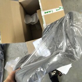 prosivana zidle kreslo velvet VELUR NOVa ŠEDÉ - 6