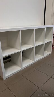 Regál IKEA KALLAX, bílý, 8 přihrádek - 6