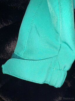 Krásná tyrkysová softshell mikina Willard vel. S - 6
