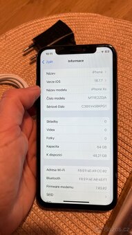 Prodám černý iPhoneXS 64GB - 6