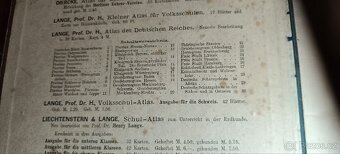 Atlas rok 1904 starožitný historický 170stran - 6
