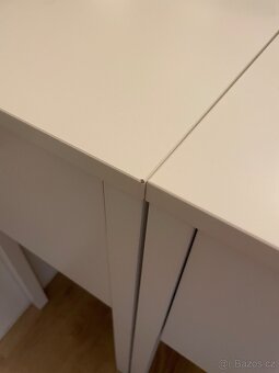 Noční stolík 2x Ikea bílé - 6
