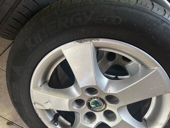 Alu kola 14” Škoda a letni pneu 185/60/R14 - 6