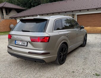 Audi Q7 EXCLUSIVE Sline 3.0 TDI 200kw, rok 2017, 2. maj., ČR - 6