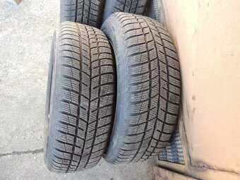 4ks plech.disků na Škoda Octavia 2+zimní pneu 195/65/15 - 6