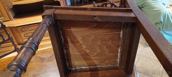 krásné starožitné židle 4ks - 6