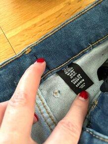 H&M NOVÉ riflové kraťasy šortky 170, 14+ - 6