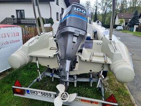 Hypalon RIB Flyer 484 + Yamaha 100HP EFI + vlek - 6