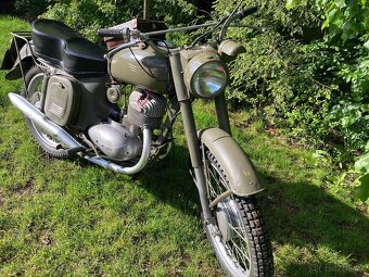 Jawa 250/553 Švéd/Libeň motor po GO/česká SPZ - 6