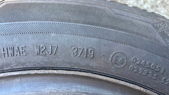 195/65 R15 ZIMNÍ PNEU + PLECHOVÉ DISKY 5X100 ŠKODA OCTAVIA I - 6