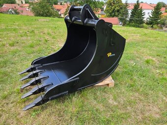 Podkopová lžíce se zuby, 130cm s upínáním S70 - 6