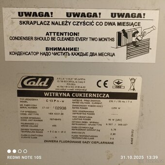 Prosklená vitrína COLD - 6