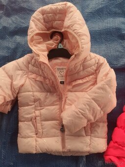 Dětské zimní bundy vel 56- 102 vše nové - 6