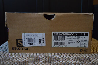 Nepromokavé boty Salomon vel. 36 - 6