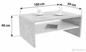 Betonový konferenční stolek - 6