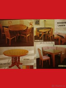 různé druhy nábytku z masivu značky VITO stoly postele židle - 6