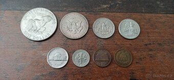 USA sada, lot Amerických mincí. - 6