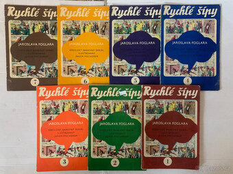 Rychlé šípy 60x, RŠ 1.roč. 1968-69, RŠ 2-3.roč. 1970-71 - 6