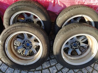 4x Al letní kola ALUTEC 6Jx15H2 ET38, 4x100 - 6