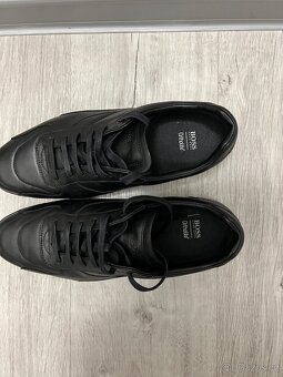 Pánské jako nové kožené tenisky Hugo Boss v. 43 - 6