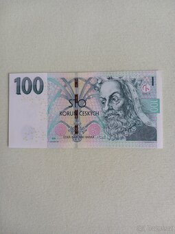 Bankovky UNC - 8 x 100kč, 2 x 200kč, 1 x 1000kč. - 6