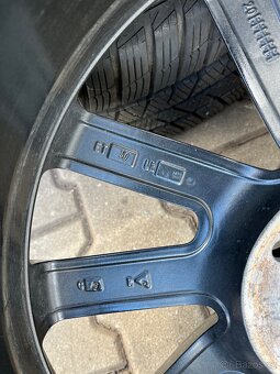 Kompl alu Borbet 5x114,3r18+215/50r18 zimní Barum - 6