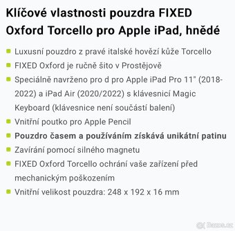 FIXED Apple iPad Pro 11" (2018-2022) a iPad Air (2020/2022) - 6