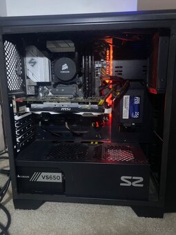 Výkonný herní PC :24Gb DDR4,SSD-256Gb,HDD-2TiB,AMD R7 370 - 6