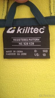 Prodám softshel chlapeckou bundu KILTEC vel.140 - 6