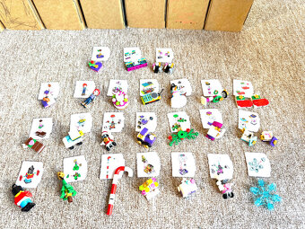 Adventní kalendáře LEGO: Harry Potter, Friends, City (17 ks) - 6