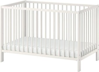 IKEA GULLIVER Dětská postel bílá 60x120 cm - 6