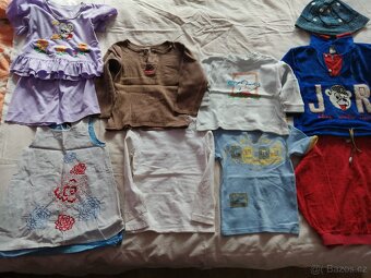 PRODÁM MIX OBLEČENÍ 80 - 104 - 6