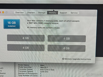 iMac, 27” z roku 2009 C2D - 6