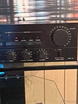 Stereo přijímač DENON DRA-35 zesilovač FM/AM tuner - 6