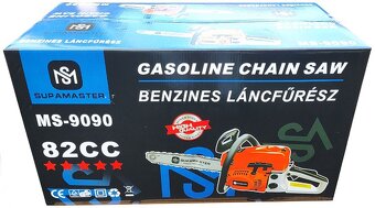 Silná benzinová motorová řetězová pila motor 82cm³ - 6