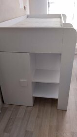 Dětská postel bílá - 6