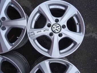 Alu disky na Škoda, VW, 15",rozteč 5x112, ET 42, šířka 6,5J - 6