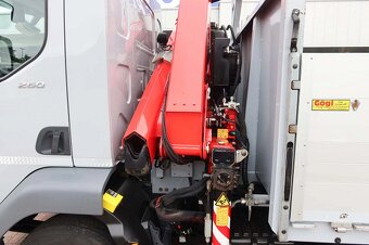 DAF LF260 - valník s hydraulickou rukou FASSI - 6