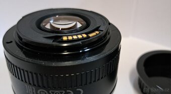 Nabízím objektiv CANON Lens EF 50mm 1.18 II TOPSTAV - 6