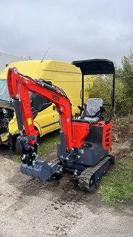 Minibagr mimoosé kopání 1000kg - 6
