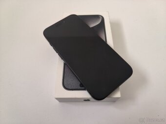 apple iphone 15 PRO 128gb Black Titanium / Batéria 100% - 6