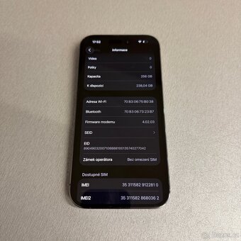 iPhone 14 Pro 256GB, 100% baterie, bez škrábance, záruka - 6