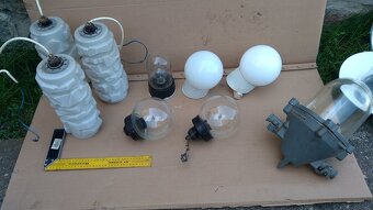 industriální lampa smaltovaná - 6