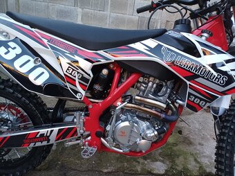 Pitbike Leramotors Killer PRO 300cc H2O – červená - 6