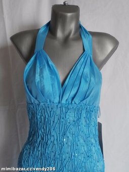 prodám taftové šaty s bolérkem v 6 barvách vel 38,40,nové - 6